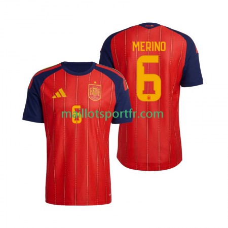 Maillot de Foot Espagne Mikel Merino 6 World Cup Domicile 2026